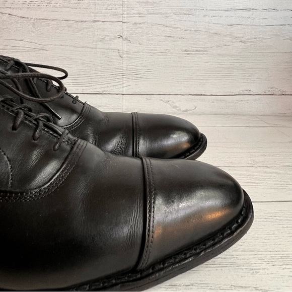 Allen Edmonds Park Avenue 5615 Black Cap-Toe Oxford Dress Shoes Men’s 9D USA main image 6